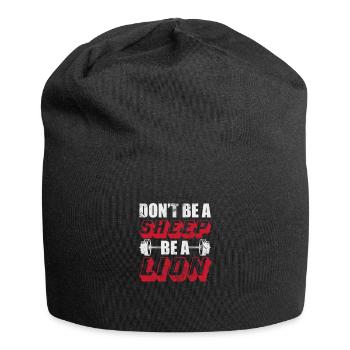 Bodybuilder - Jersey-Beanie - Schwarz - Vorne