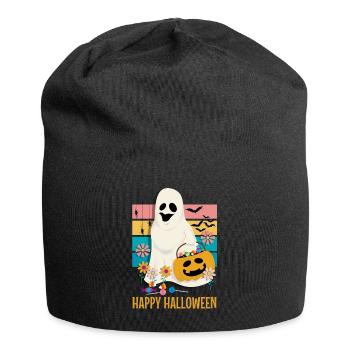 Joyeux halloween - Bonnet en jersey - noir - Devant