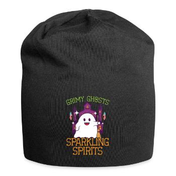Grim ghosts, sparkling ghosts, janitors - Jersey Beanie - black - Front