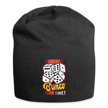 It's Bunco Time Party Game Gambling Bunco Lover - Jersey Beanie - black - Front