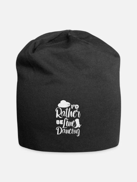 Linedance - Jersey-Beanie - Schwarz