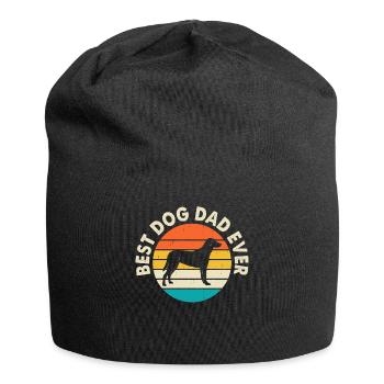 Dog Daddy Father Father's Day - Jersey Beanie - black - Front