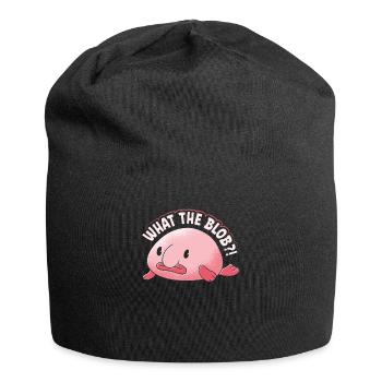 Blobfish What The Blob?! - Jersey Beanie - black - Front