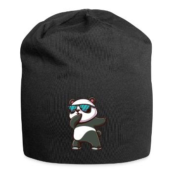 Panda Dabbing Panda Pandas Panda Baby - Jersey-Beanie - Schwarz - Vorne