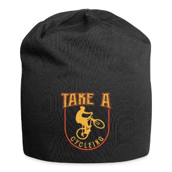 Fahrrad Radfahren Mountainbike - Jersey-Beanie - Schwarz - Vorne