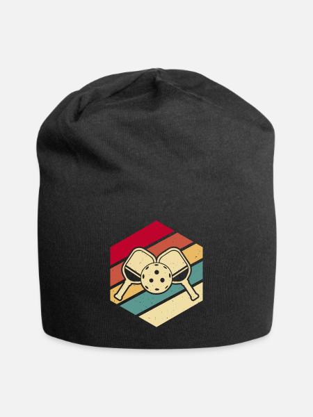 Pickleball - Jersey-Beanie - Schwarz