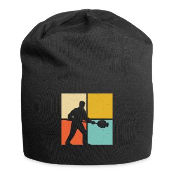 Souffleur - Bonnet en jersey - noir - Devant