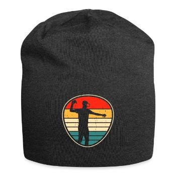 VR Virtual Reality Brille Virtuelle Realität - Jersey-Beanie - Anthrazit - Vorne