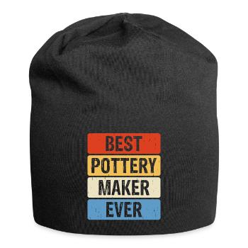 Pottery Pottery Pottery - Jersey Beanie - black - Front