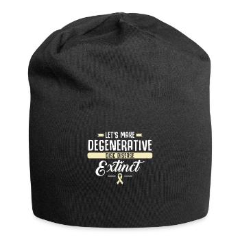 Let's do the degenerative - Jersey Beanie - black - Front