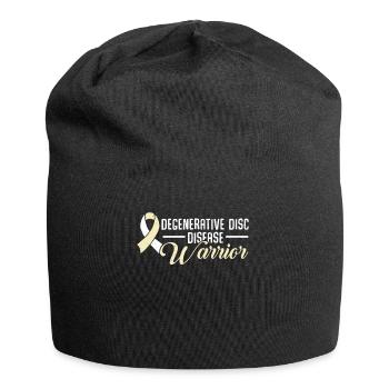 Degenerative Bandscheibenkrankheit Krieger Ddd - Jersey-Beanie - Schwarz - Vorne