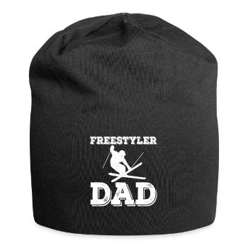 Freestyler Papa Freestyle Ski Vatertag - Jersey-Beanie - Schwarz - Vorne