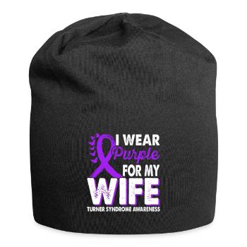 Wear purple to support the - Jersey Beanie - black - Front