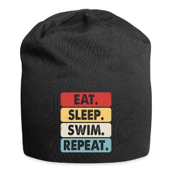 Swimming Float - Jersey Beanie - black - Front