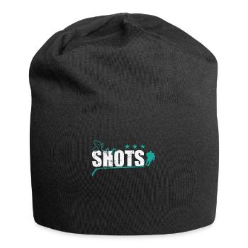 Slap Shots Eishockey - Jersey-Beanie - Schwarz - Vorne