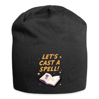 Lets cast a spell, Halloween - Jersey Beanie - black - Front