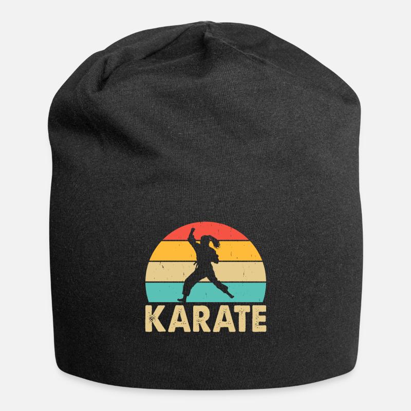 Karate - Jersey-Beanie - Schwarz
