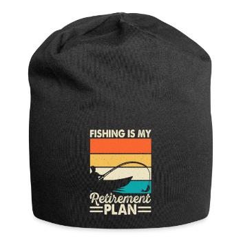Pêcheurs à la ligne Pêche Pêche - Bonnet en jersey - noir - Devant