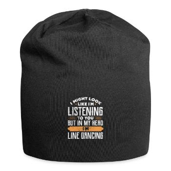 Linedance - Jersey-Beanie - Schwarz - Vorne