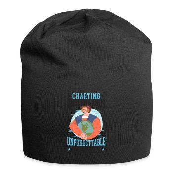 Mapping Unseen Lands Unforgettable Re - Jersey Beanie - black - Front