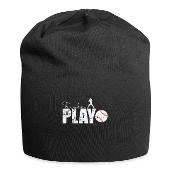 Triple Play Baseball - Jersey Beanie - black - Front