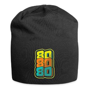 Awesome 80s Carnival 80s Retro Party 1980 - Jersey Beanie - black - Front