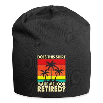 Pensioner pension - Jersey Beanie - black - Front