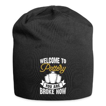 Pottery Pottery Pottery - Jersey Beanie - black - Front