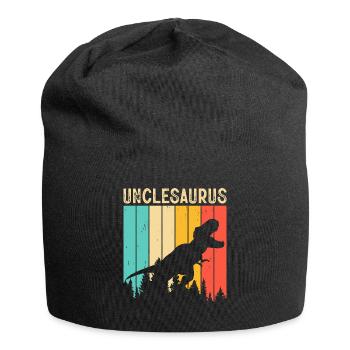 Oncle T Rex Onkelsaurus - Bonnet en jersey - noir - Devant