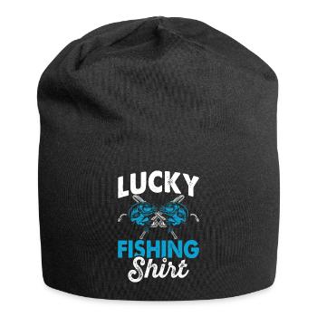 Pêcheurs à la ligne Pêche Pêche - Bonnet en jersey - noir - Devant