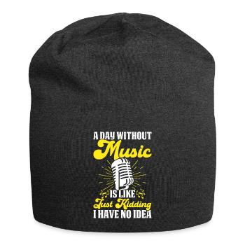 Chanteur chanteur - Bonnet en jersey - charbon - Devant