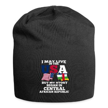 République centrafricaine des États-Unis - Bonnet en jersey - noir - Devant