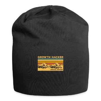 Vintage Growth Hacker Sonderausgabe Hacking - Jersey-Beanie - Schwarz - Vorne