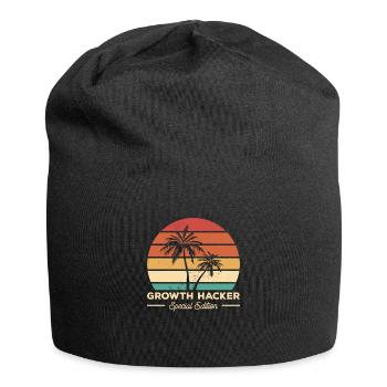 Vintage Growth Hacker Sonderausgabe Hacking - Jersey-Beanie - Schwarz - Vorne