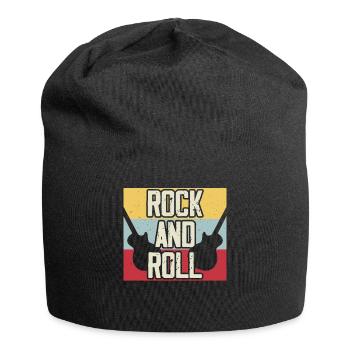 Rock And Roll - Jersey-Beanie - Schwarz - Vorne