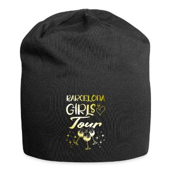 Barcelona Girls Tour Gold - Bonnet en jersey - noir - Devant