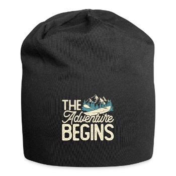 Kayak Kayaker Kayaker - Jersey Beanie - black - Front