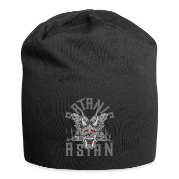Pentagramme asiatique satanique Fier occulte asiatique - Bonnet en jersey - noir - Devant