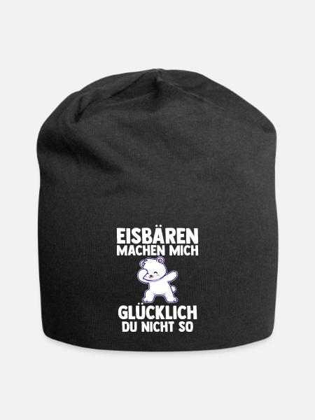 Eisbär Eisbären - Jersey-Beanie - Schwarz