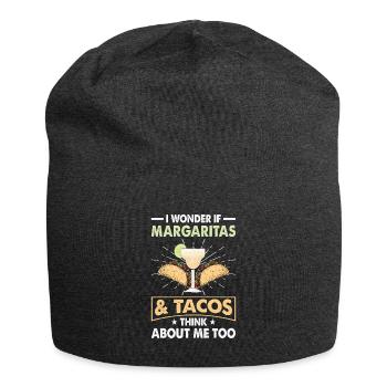 Margaritas Tacos Mexikanisches Essen - Jersey-Beanie - Anthrazit - Vorne
