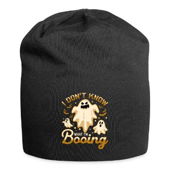 I don't know what I'm BOOING - Jersey-Beanie - Schwarz - Vorne