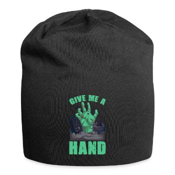 Give me a Hand chilling Halloween - Jersey-Beanie - Schwarz - Vorne