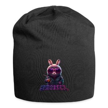 Ski Bunny Ski Bunny Skieur Lapin de ski femme - Bonnet en jersey - noir - Devant