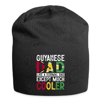 Guyana Drapeau Guyanais Guyana - Bonnet en jersey - noir - Devant
