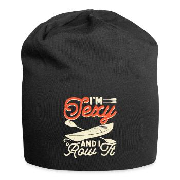 Kayak Kayaker Kayaker - Jersey Beanie - black - Front