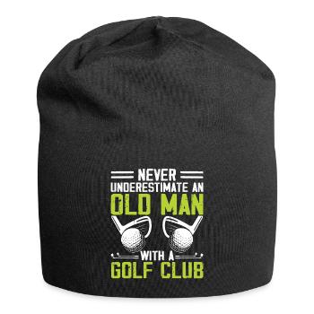 Golf Golfeur - Bonnet en jersey - noir - Devant