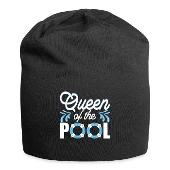 Schwimmen Schwimmer - Jersey-Beanie - Schwarz - Vorne