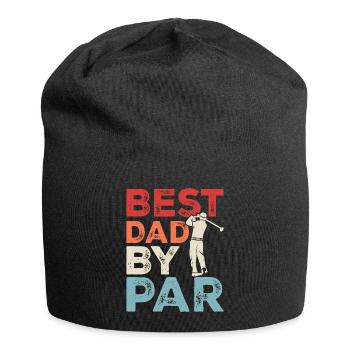 Golf Golfer Papa - Jersey-Beanie - Schwarz - Vorne