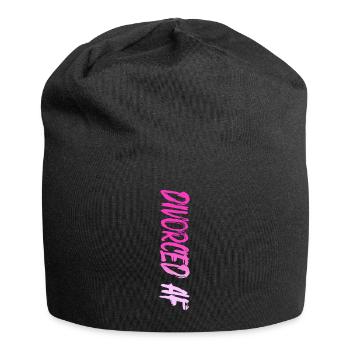 Happy Divorce Party Divorced Af - Jersey Beanie - black - Front