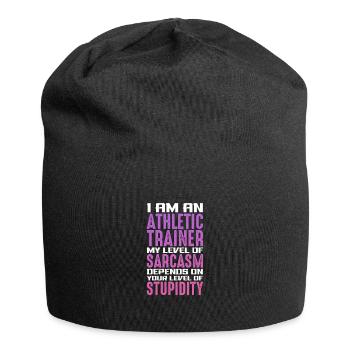 Sports Physician - Jersey Beanie - black - Front